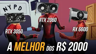 RTX 2060 vs RTX 3050 vs RX 6600: vou com qual?