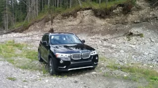 Taking BMW X3 Offroad gently :-)