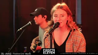 First To Eleven- New Rules- Dua Lipa Acoustic Cover (livestream)