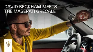 Everyday Exceptional. David Beckham meets the Maserati Grecale for FOS 2022