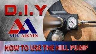 Air Arms D.I.Y: How To Use The Hill Pump