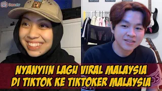 Nyanyiin Lagu Malaysia Yang Lagi Viral di Tiktok ke Tiktoker Malaysia | Singing Reaction Ome TV