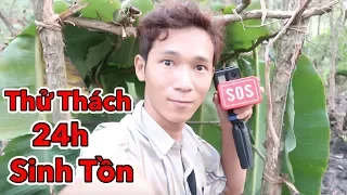 Lamtv - Thử Thách 24 Giờ Sinh Tồn Trong Rừng Tràm Ngập Nước | Thử Thách 24h Sinh Tồn