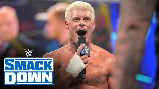 Cody Rhodes repeats that Solo Sikoa is not ready: SmackDown, Mar. 24, 2023