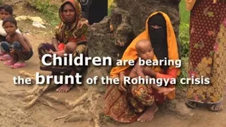 Children are bearing the brunt of the Rohingya crisis