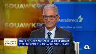 Hyatt CEO Mark Hoplamazian on travel rebound: Leisure and group travel are back
