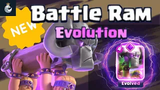 Testing the *NEW* Evo. Battle Ram in Clash Royale