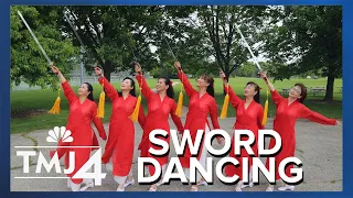 The graceful art of Sword Dancing