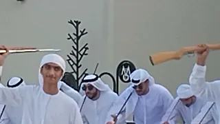 $Arabic $ UAE 🇦🇪$Fujairah$ One of the Traditional 🎵 &🕺$ @Khorfakkan Beach ⛱️ $ Islamic New Year$👌