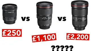 Canon 16-35mm f/4L IS USM vs f/2.8L III USM TRUE-TO-LIFE Comparison!