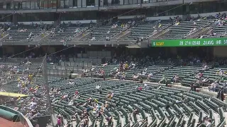 Oakland A's fans staying home in droves; Coliseum attendance plummets