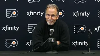 10/26 PHI vs MIN Pregame: John Tortorella