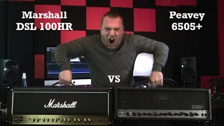 Marshall DSL 100HR vs Peavey 6505+ |High Gain Amp Shootout