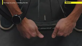 Mavic Workshop - Easy & efficient way to mount a tubeless tire.