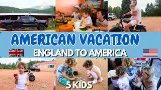 FAMILY OF 7 VACATION TO AMERICA VLOG| part 2