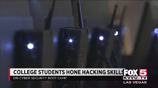 College students hone hacking skills at Las Vegas boot camp