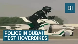 Police In Dubai Tested Hoverbikes That Go 20 Feet In The Air