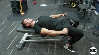 DUAL PULLY LYING CABLE LATERAL RAISE