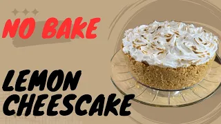 Irresistible No Bake Lemon Meringue Cheesecake Recipe