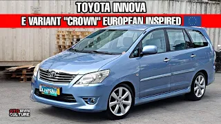 2014 Toyota INNOVA E Variant Diesel "CROWN" European Inspired | OtoCulture