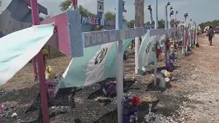 Group honors 53 migrants found dead in tractor-trailer nearly a year ago