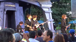 Hard Days Night Beatles tribute- I Want To Hold Your Hand-Disneyland Anaheim CA 7/28/2017