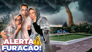 🌪 O FURACÃO Ian está chegando na nossa casa em Orlando e preparamos tudo em casa pra esperar ele😱