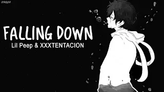 「Nightcore」→ Falling Down ♪ (Lil Peep & XXXTENTACION) LYRICS ✔︎