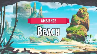 Beach | D&D/TTRPG Ambience | 1 Hour