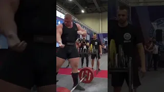 SCARY Bicep Tear Pavlo Nakonechnyy Deadlift 415 kg Giant from Ukraine #bodybuilding