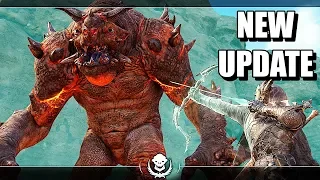 SHADOW OF WAR - NEW UPDATE UNIQUE SUMMONER TALION VS MARAUDER POET OVERLORD IN DESERT