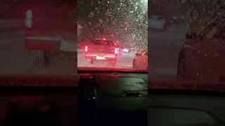 Denver Colorado NewYears Eve 2022  massive snow and people forgot how to drive.