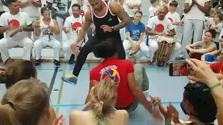 Contramestre Cacique Massaranduba e Professor Voador Arte Negra Capoeira