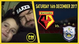 Watford FC v Huddersfield Town AFC - Premier League Match Vlog 16/12/2017 Groundhop