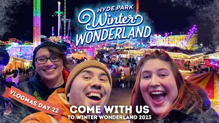 Come with us to Winter Wonderland 2023 | Vlogmas day 22