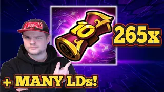 265 10th Anniversary scrolls +  A LOT OF LDs! - Summoners War