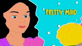 Cartoon Rhymes | Nursery Rhymes for Kids | Cartoon in HD | Pretty Maid Nursery Song