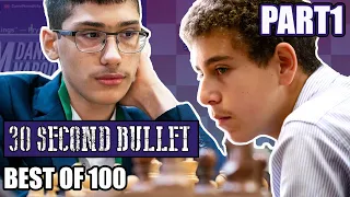 Alireza Firouzja Vs GM Naroditsky | Hyper Bullet Pt. 1