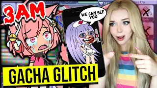 DO NOT PLAY GACHA LIFE AT 3AM!! (TESTING GATCHA GLITCHES) *SCARY*
