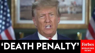 BREAKING NEWS: Trump Calls For Death Penalty For Human Traffickers, Praises 'Sound Of Freedom'