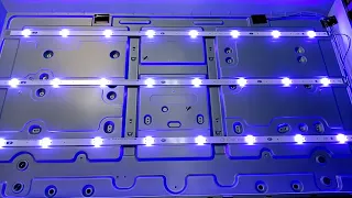 Ремонт LG43UH619V-ZA синие изображение