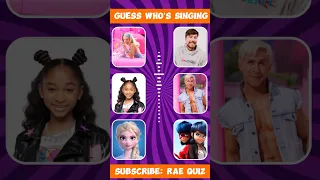 Guess Who's SINGING...! 🔊 Barbie, Mr Beast,ThatGirl Lay Lay, Ken, Elsa, LadyBug