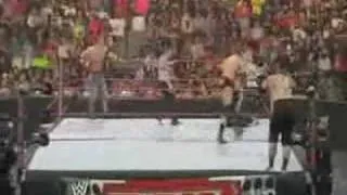 RAW 05/26/08 John Cena & Jeff Hardy Vs Umaga & JBL