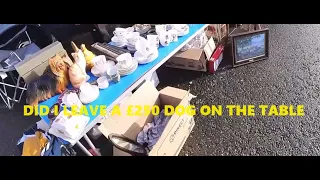 SUNDAY CAR BOOT HUNTING DID I LEAVE A RARE £250 DOG FIGURE OR WAS EBAY COMMS WRONG  VLOG 233