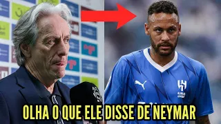 OLHA O QUE JORGE JESUS TÉCNICO DO AL HILAL FALOU DE NEYMAR HOJE 😯