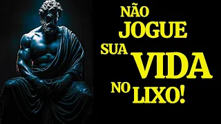 "NÃO JOGUE SUA VIDA NO LIXO! 10 Conselhos de Marco Aurélio para mudar sua Vida"@Sabedoriaemdestaque