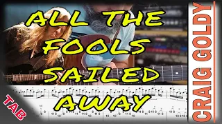 ALL THE FOOLS SAILED AWAY/DIO - Craig Goldy (Guitar Solo Play Through with TAB)