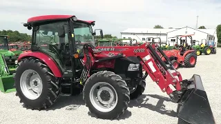 2019 Case IH Farmall 55A Tractor w/ Deluxe Cab & Loader! Sharp! For Sale by Mast Tractor Sales
