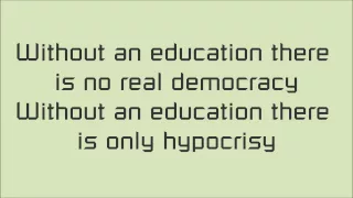 Uneducated Democracy - Serj Tankian lyrics