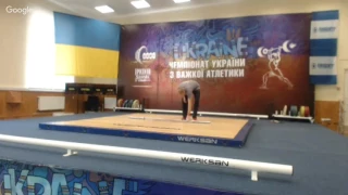 Чемпіонат України з важкої атлетики до 13 та до 15 років. В/к до 62. 69, 77 кг (хлопці до 15 років)